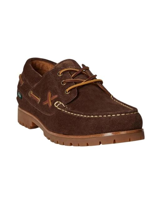 Sailor Shoes Polo Ralph Lauren pour homme en coloris Brown