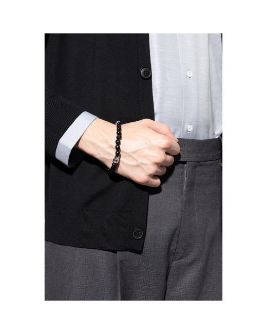 Bracelets di Ferragamo in Black da Uomo