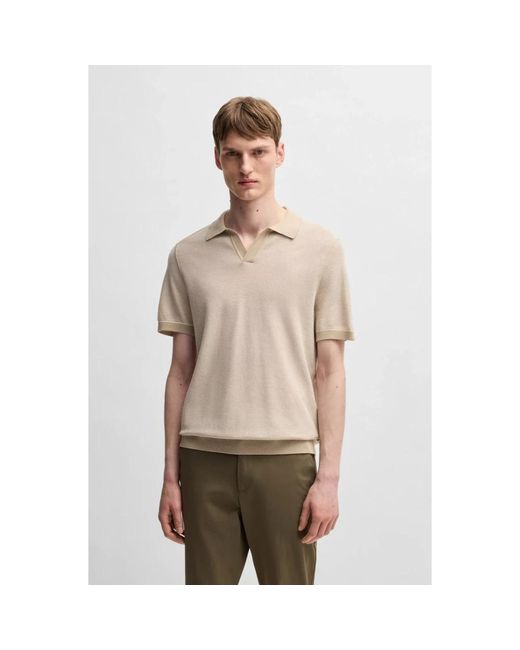 T-Shirts di Boss in Natural da Uomo