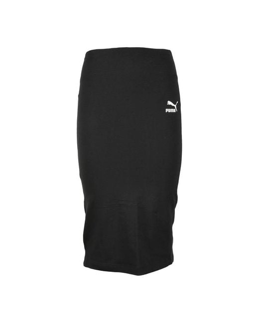 PUMA Black Pencil Skirts