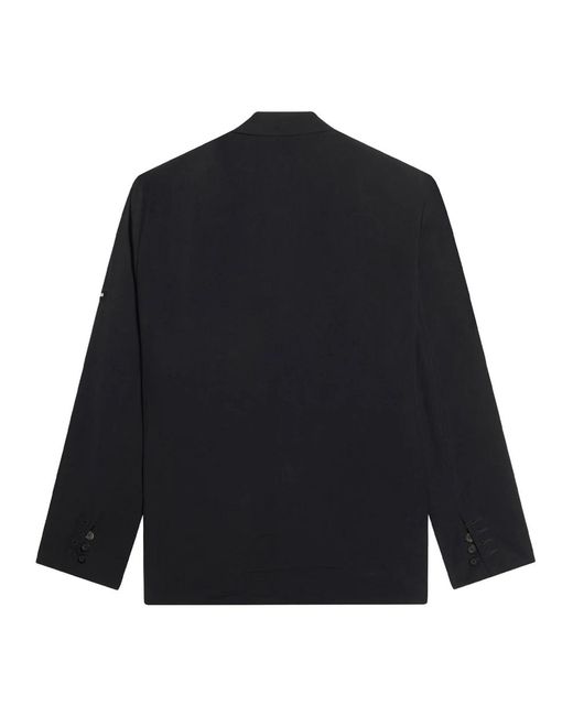 Balenciaga Two-Button Blazer in het Black