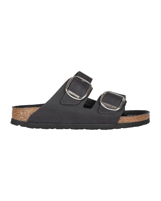 Birkenstock Black Sliders