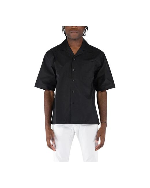 Marni Black Short Sleeve Shirts for men