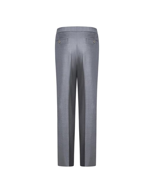 Franzese Collection Gray Suit Trousers for men