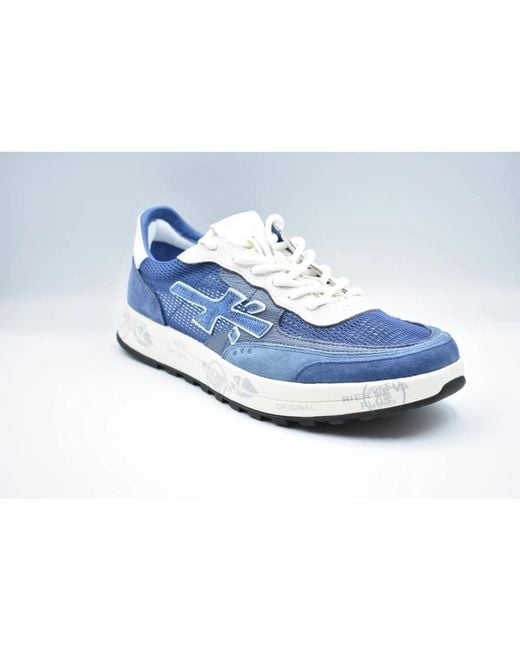 Premiata Blue Sneakers for men