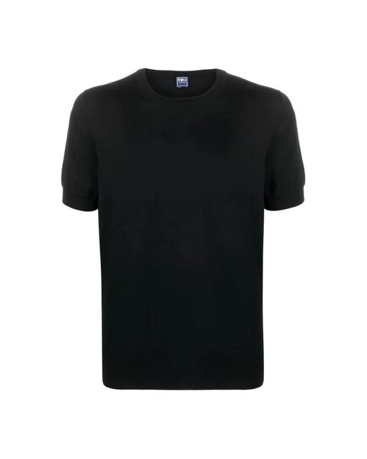 Tops > t-shirts Fedeli pour homme en coloris Black