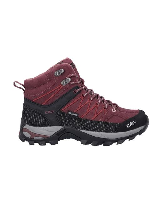 Zapatillas de trekking impermeables estilo deportivo CMP de color Purple