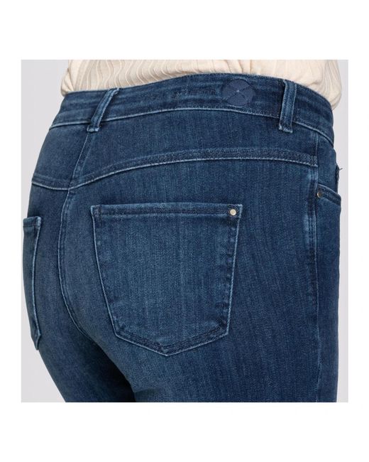 M·a·c Blue Straight Fit Jeans