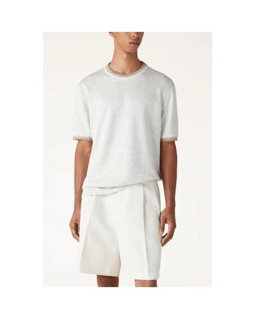 Tops > t-shirts Loro Piana pour homme en coloris White