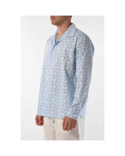 The Silted Company Blue Casual Shirts for men