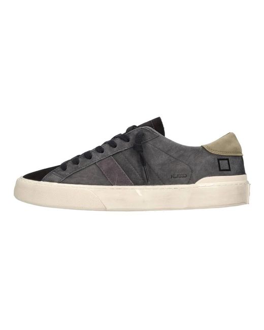 Date Sneakers Grijs in het Black voor heren
