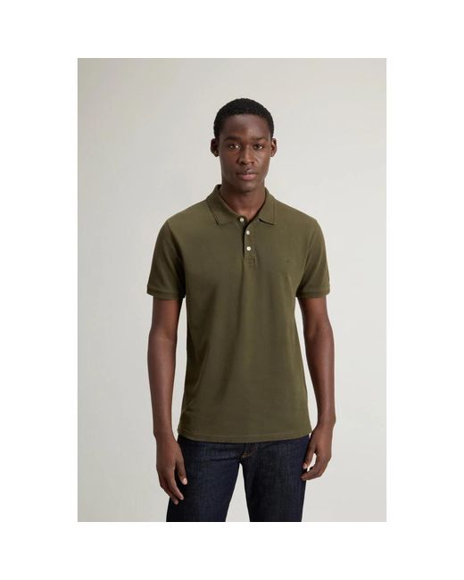 Woolrich Green Mackinack Polo Shirt for men