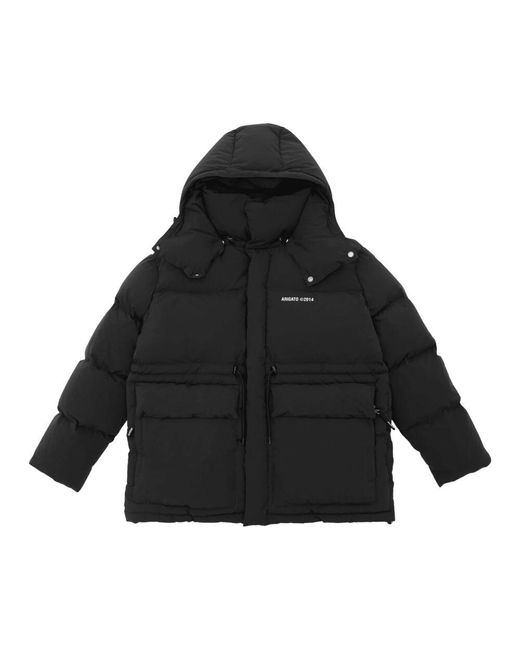 Axel Arigato Black Down Jackets for men