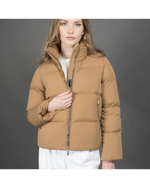Down Jackets di Moorer in Natural