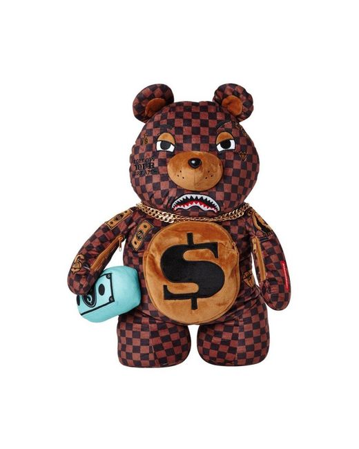 Paris Teddy Bear Backpack Sprayground en coloris Brown