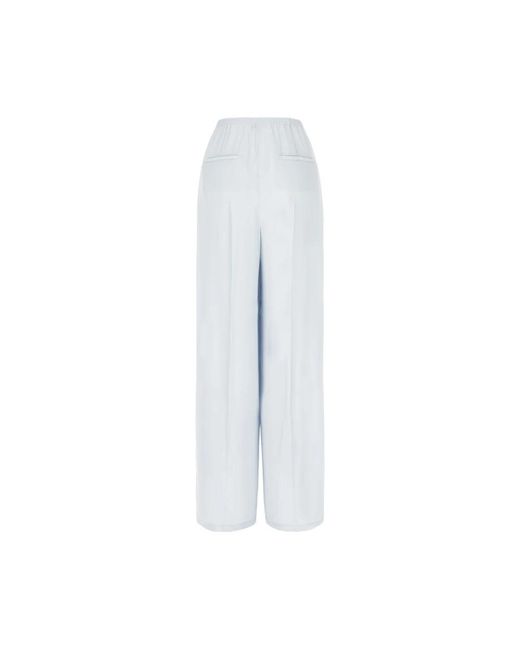 Jucca White Wide Trousers