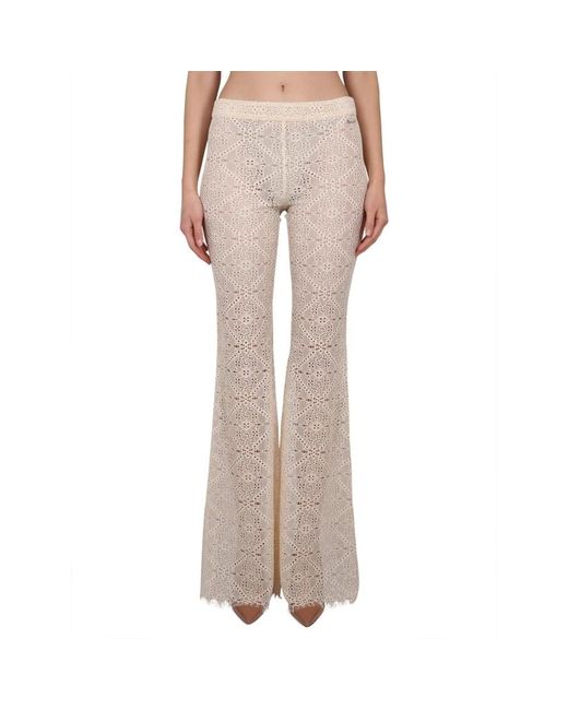 DSquared² Natural Wide Trousers