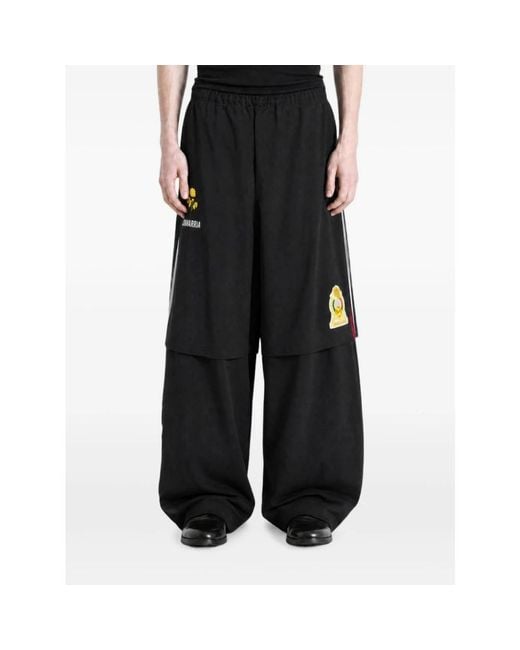 Adidas Cdm Woven Track Pant in het Black voor heren