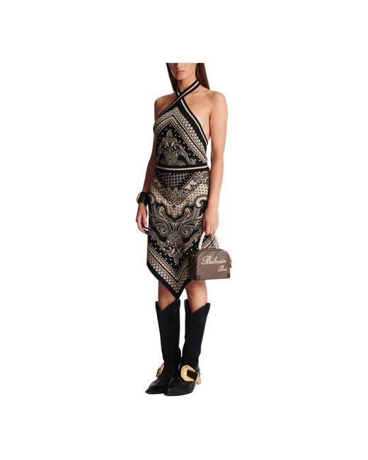 Balmain Summer Dresses in het Black