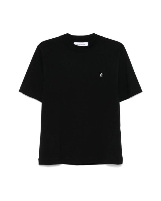 T-Shirts Etudes Studio de hombre de color Black