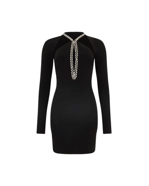Roberto Cavalli Black Short Dresses