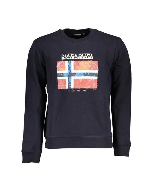 Napapijri Blue Sweatshirts for men