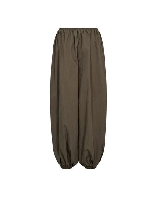 co'couture Brown Tapered Trousers
