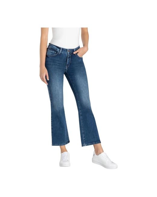 Cropped Jeans M·a·c de color Blue