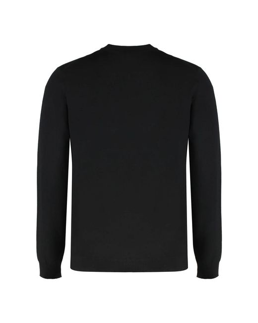 Slowear Round-Neck Knitwear in het Black voor heren