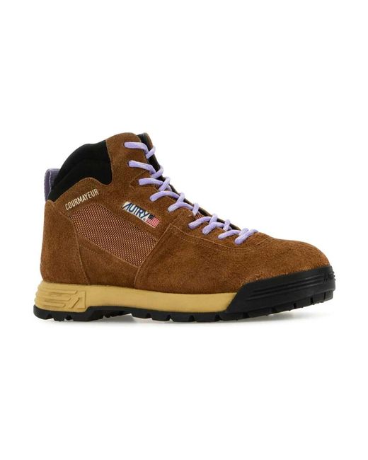 Autry Lace-Up Boots in het Brown voor heren