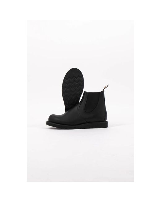 Red Wing Black Chelsea Boots for men