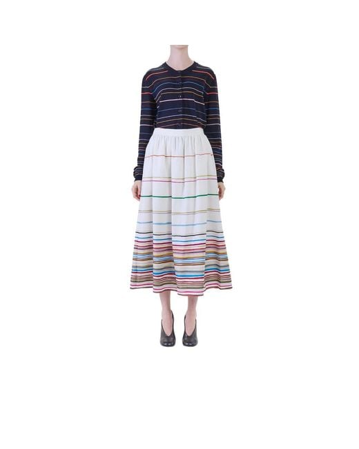 Paul Smith White Midi Skirts