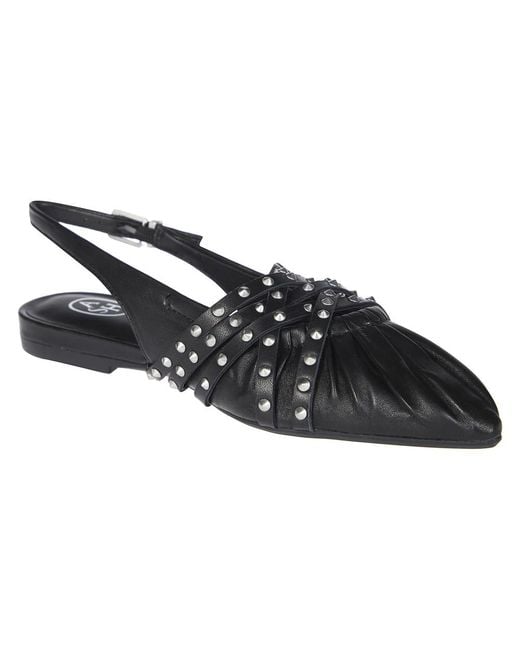 Ash Black Ballerinas