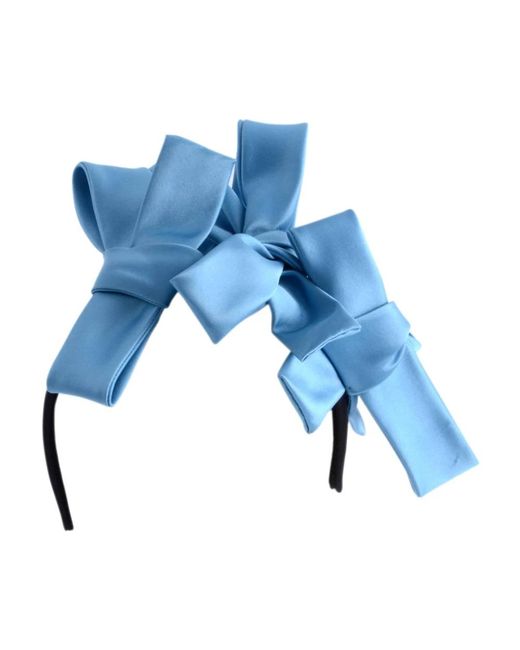 Dolce & Gabbana Blue Hair Accessories