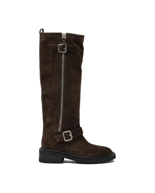 Via Roma 15 Brown High Boots