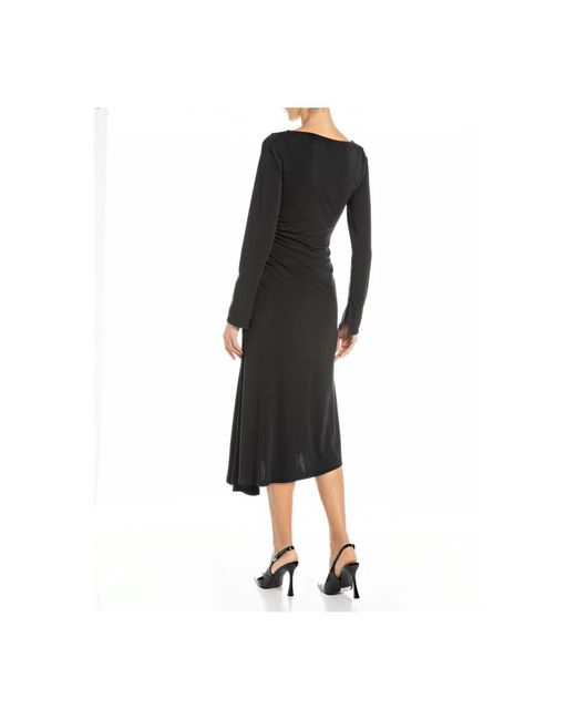 Midi Dresses Replay en coloris Black