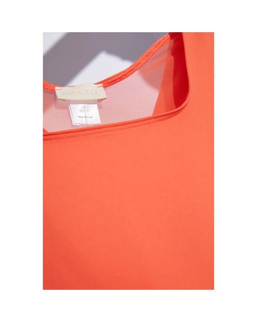Tops > sleeveless tops Hanro en coloris Orange