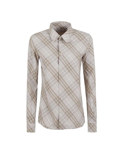 Burberry Gray Shirts