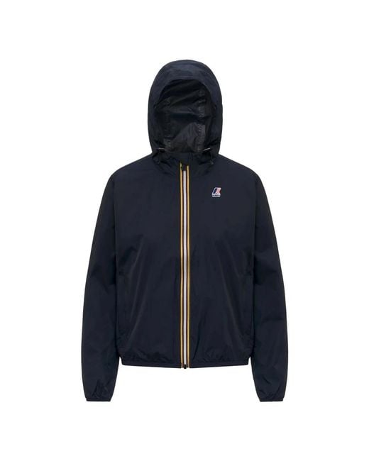 K-Way Blue Rain Jackets