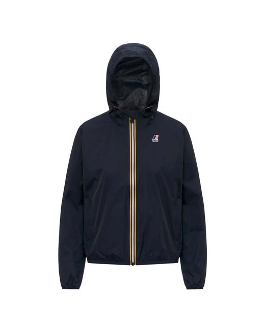 K-Way Blue Rain Jackets