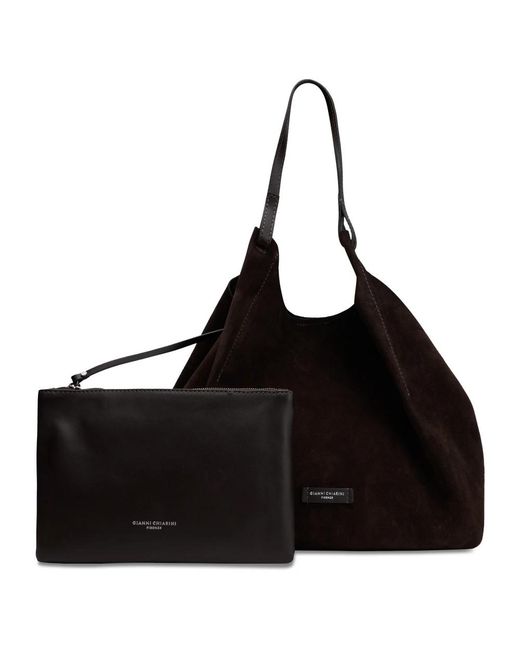 Gianni Chiarini Black Shoulder Bags