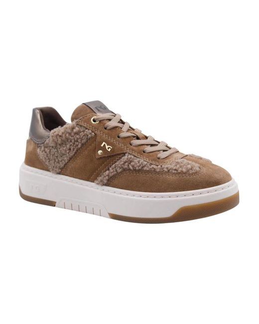 Nero Giardini Brown Sneakers