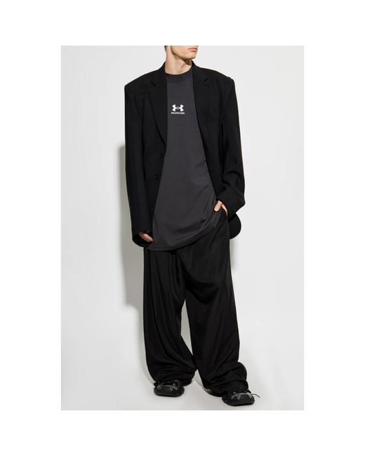 Balenciaga Black T-Shirts for men