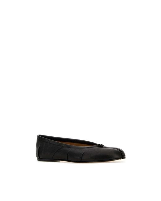 Maison Margiela Black Ballerina Shoes