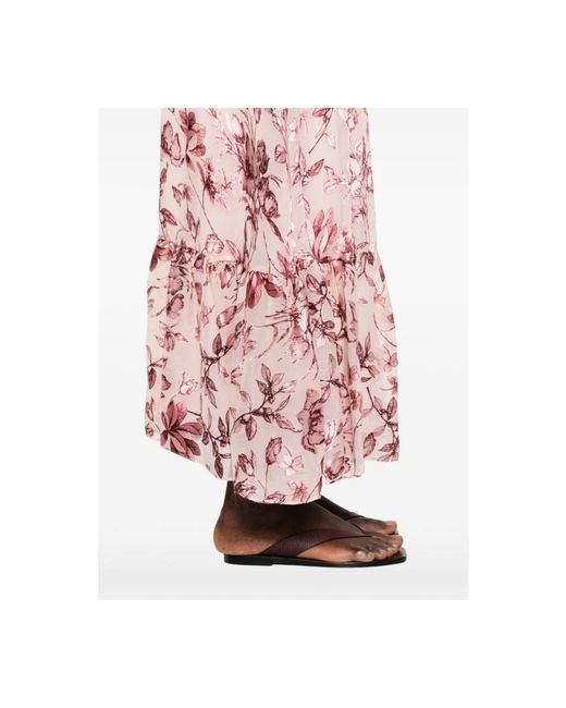 Alice + Olivia Pink Maxi Skirts