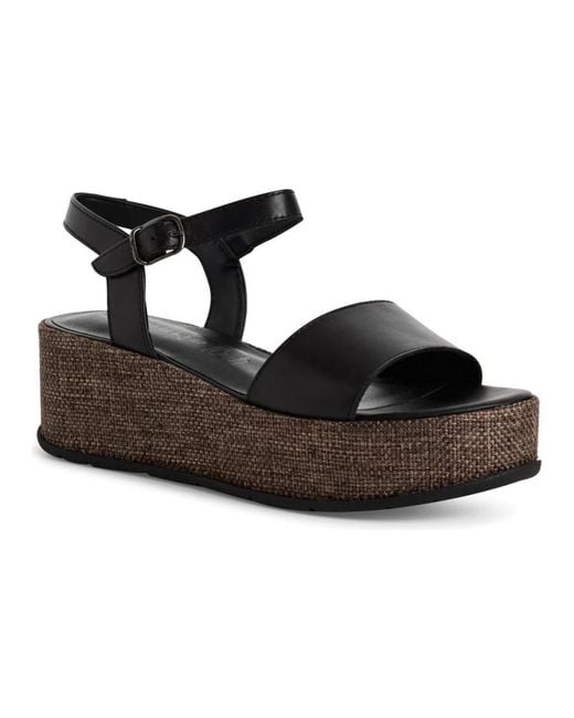 Tamaris Black Wedges