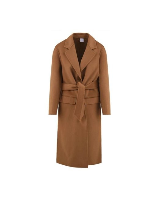 Aspesi Brown Belted Coats