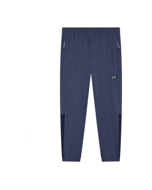 Sweatpants EA7 pour homme en coloris Blue