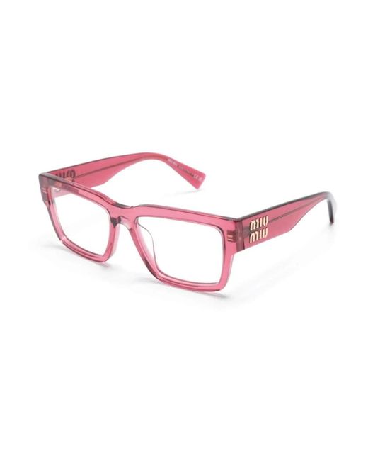 Miu Miu Pink Glasses
