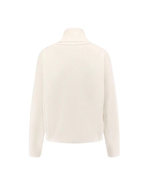 Brunello Cucinelli White Turtlenecks
